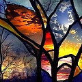 Stained Glass Flower